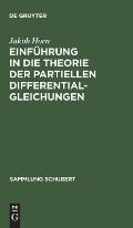 Einf?hrung in die Theorie der partiellen Differentialgleichungen