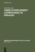 Verb-Complement Compounds in Spanish