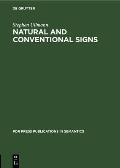 Natural and Conventional Signs