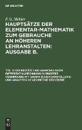 Grundz?ge Und Anwendungen Differentialrechnung in Engster Verbindung Mit Graphischer Darstellung Und Analytische Geometrie Der Ebene