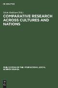 Comparative Research across Cultures and Nations