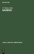 Sandhi: The Theoretical, Phonetic, and Historical Bases of Word-Junction in Sanskrit