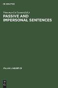 Passive and Impersonal Sentences: PDR Il-B, Vol. 1