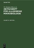 Zeitschrift F?r Allgemeine Mikrobiologie. Volume 24, Number 5