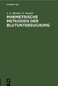 Minimetrische Methoden Der Blutuntersuchung