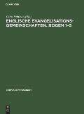 Englische Evangelisationsgemeinschaften. Bogen 1-5