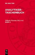 Analytiker-Taschenbuch. Band 4