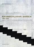 Baumschlager Eberle 2002 2007 Architektur Menschen Und Ressourcen Architecture People & Resources