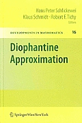 Diophantine Approximation: Festschrift for Wolfgang Schmidt