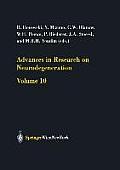 Advances in Research on Neurodegeneration: Volume 10