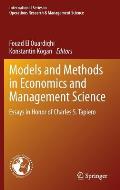 Models & Methods in Economics & Management Science Essays in Honor of Charles S Tapiero