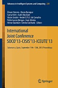 International Joint Conference Soco'13-Cisis'13-Iceute'13: Salamanca, Spain, September 11th-13th, 2013 Proceedings