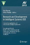 Research and Development in Intelligent Systems XXX: Incorporating Applications and Innovations in Intelligent Systems XXI Proceedings of Ai-2013, the
