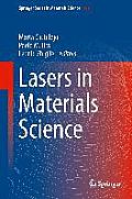 Lasers in Materials Science