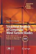 Structural Analysis of Composite Wind Turbine Blades: Nonlinear Mechanics and Finite Element Models with Material Damping