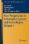 New Perspectives in Information Systems and Technologies, Volume 1