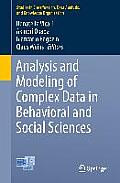Analysis and Modeling of Complex Data in Behavioral and Social Sciences
