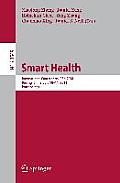 Smart Health: International Conference, Icsh 2014, Beijing, China, July 10-11, 2014. Proceedings