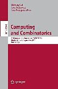 Computing and Combinatorics: 20th International Conference, Cocoon 2014, Atlanta, Ga, Usa, August 4-6, 2014, Proceedings