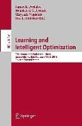Learning and Intelligent Optimization: 8th International Conference, Lion 8, Gainesville, Fl, Usa, February 16-21, 2014. Revised Selected Papers