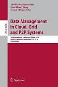 Data Management in Cloud, Grid and P2P Systems: 7th International Conference, Globe 2014, Munich, Germany, September 2-3, 2014. Proceedings