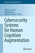 Cybersecurity Systems for Human Cognition Augmentation