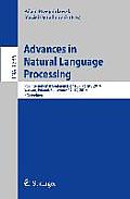 Advances in Natural Language Processing: 9th International Conference on Nlp, Poltal 2014, Warsaw, Poland, September 17-19, 2014. Proceedings