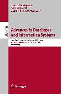 Advances in Databases and Information Systems: 18th East European Conference, Adbis 2014, Ohrid, Macedonia, September 7-10, 2014. Proceedings