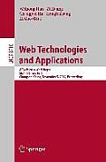 Web Technologies and Applications: Apweb 2014 Workshops, Sna, Nis, and Iots, Changsha, China, September 5, 2014, Proceedings