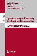 Open Learning and Teaching in Educational Communities: 9th European Conference on Technology Enhanced Learning, Ec-Tel 2014, Graz, Austria, September