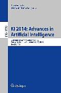 KI 2014: Advances in Artificial Intelligence: 37th Annual German Conference on Ai, Stuttgart, Germany, September 22-26, 2014, Proceedings