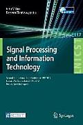 Signal Processing and Information Technology: Second International Joint Conference, Spit 2012, Dubai, Uae, September 20-21, 2012, Revised Selected Pa