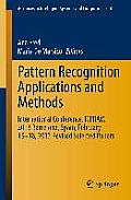 Pattern Recognition Applications and Methods: International Conference, Icpram 2013 Barcelona, Spain, February 15-18, 2013 Revised Selected Papers