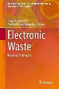 Electronic Waste: Recycling Techniques