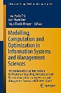 Modelling, Computation and Optimization in Information Systems and Management Sciences: Proceedings of the 3rd International Conference on Modelling,