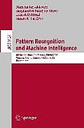 Pattern Recognition and Machine Intelligence: 6th International Conference, Premi 2015, Warsaw, Poland, June 30 - July 3, 2015, Proceedings