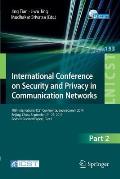 International Conference on Security and Privacy in Communication Networks: 10th International Icst Conference, Securecomm 2014, Beijing, China, Septe