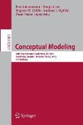 Conceptual Modeling: 34th International Conference, Er 2015, Stockholm, Sweden, October 19-22, 2015, Proceedings