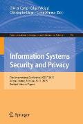 Information Systems Security and Privacy: First International Conference, Icissp 2015, Angers, France, February 9-11, 2015, Revised Selected Papers