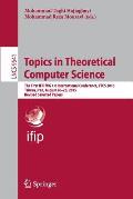 Topics in Theoretical Computer Science: The First Ifip Wg 1.8 International Conference, Ttcs 2015, Tehran, Iran, August 26-28, 2015, Revised Selected