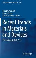 Recent Trends in Materials and Devices: Proceedings Icrtmd 2015
