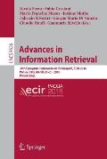 Advances in Information Retrieval: 38th European Conference on IR Research, Ecir 2016, Padua, Italy, March 20-23, 2016. Proceedings