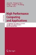 High Performance Computing and Applications: Third International Conference, Hpca 2015, Shanghai, China, July 26-30, 2015, Revised Selected Papers
