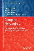 Complex Networks V: Proceedings of the 5th Workshop on Complex Networks Complenet 2014