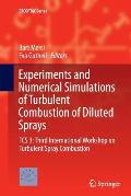 Experiments and Numerical Simulations of Turbulent Combustion of Diluted Sprays: Tcs 3: Third International Workshop on Turbulent Spray Combustion