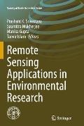 Remote Sensing Applications in Environmental Research