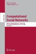 Computational Social Networks: 5th International Conference, Csonet 2016, Ho Chi Minh City, Vietnam, August 2-4, 2016, Proceedings