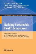 Building Sustainable Health Ecosystems: 6th International Conference on Well-Being in the Information Society, Wis 2016, Tampere, Finland, September 1
