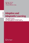 Adaptive and Adaptable Learning: 11th European Conference on Technology Enhanced Learning, Ec-Tel 2016, Lyon, France, September 13-16, 2016, Proceedin
