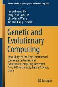 Genetic and Evolutionary Computing: Proceedings of the Tenth International Conference on Genetic and Evolutionary Computing, November 7-9, 2016 Fuzhou